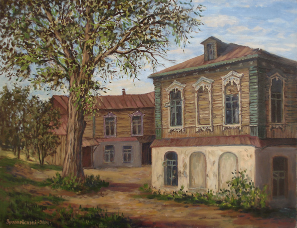 Старые дома в Малоярославце